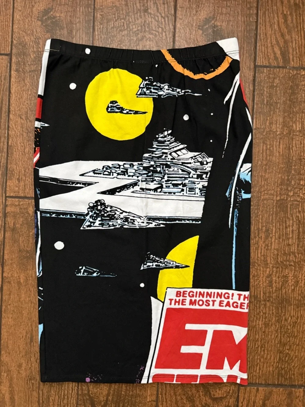 Star Wars Darth Vader Comic Book Style Pencil Skirt - Large - Picture 4 of 8